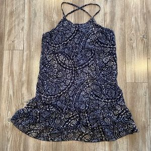 Abercrombie & Fitch Strappy Mini Dress (Size L)